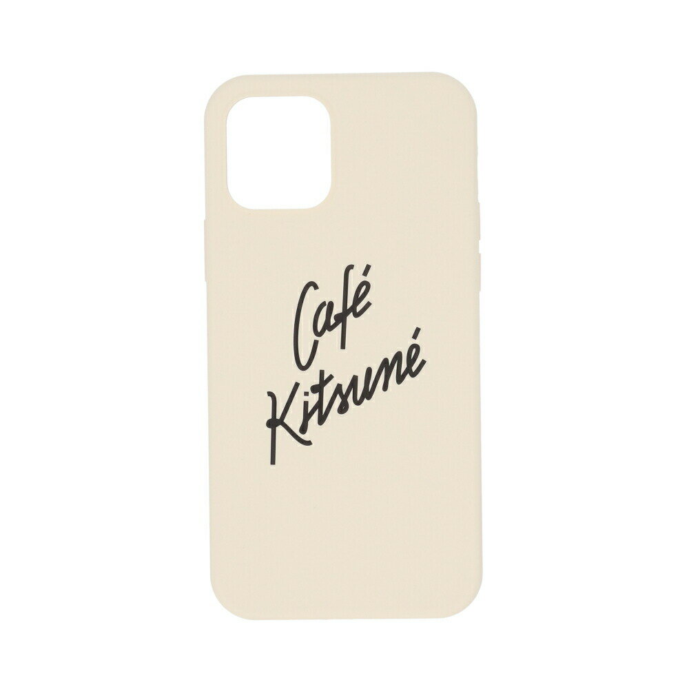 メゾンキツネ スマホケース メンズ 【新品】 メゾン キツネ MAISON KITSUNE SPCKU05603 LT iPhoneケース ホワイト ユニセックス