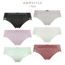 ★期間限定セール20％OFF★[アモスタイル]デイジーレース サニタリーショーツ 夜用 (はきこみやや深め) AMST1150 SAN.Midi JX 生理用 レディース 下着