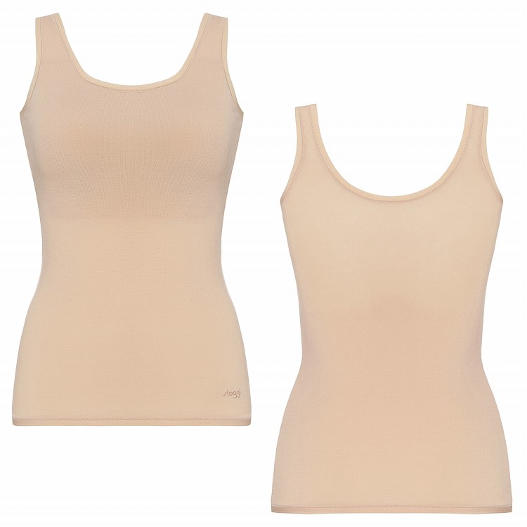【楽天限定タイムセール】[トリンプ]スロギー ゴー オールラウンド カップ付きトップ2 sloggi GO Allround Shirt 02 JX インナー レディース 袖なし タンクトップ ノースリーブ 下着 肌着 トップス 無地 amos-style-10020126 トリンプ公式ストア 楽天市場店 サンプル画像3