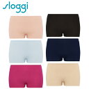 スロギー ナチュラルヒップ 1分丈ボーイズレングスsloggi Natural Hip PT(1)4 綿混 ショーツ レディース 下着