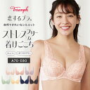 ★楽天限定タイムセール41％OFF★[トリンプ]恋するブラ ソフトストレッチカップ562 ブラジャー【D,Eカップ】TR562 WHU