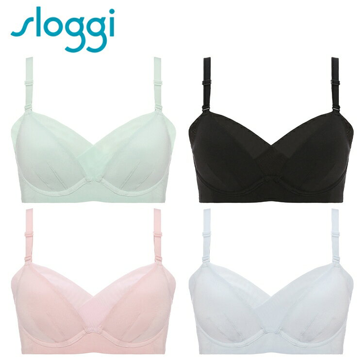 スロギー ナイトブラ [トリンプ]スロギー ソフト ハーフトップ【LLサイズ】sloggi Soft N-Top ナイトブラ ノンワイヤーブラ ブラトップ レディース インナー 下着