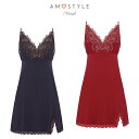 ★セール20％OFF★[アモスタイル]スリップ キス ザ ミラー AMST1451 Slip JX レディース インナー