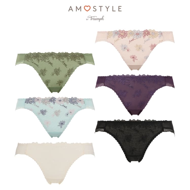 楽天トリンプ公式ストア 楽天市場店★セール20％OFF★[アモスタイル]AMOSTYLEステッチ レギュラーショーツ AMST1184 Hikini JX