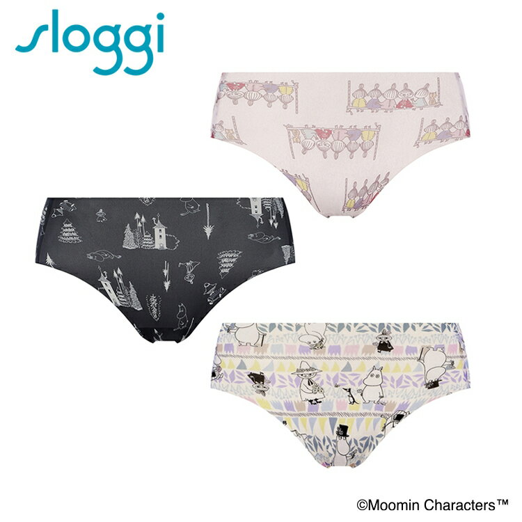 Rakuten - [トリンプ]スロギー ゼロフィール ムーミン ヒップスター sloggi ZF Hipster5 Print JX