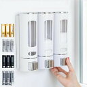 シャンプーボトル 壁掛け シャンプーボトル シャンプーディスペンサー 大容量 400ml 1個 2個 3個セット バス収納 壁掛け式 ディスペンサー 詰め替え...