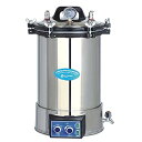 24Lオートクレーブ 高温高圧蒸気滅菌器 ボータブル式 工業用滅菌 工具滅菌 ステンレス製 YX-24LDJ