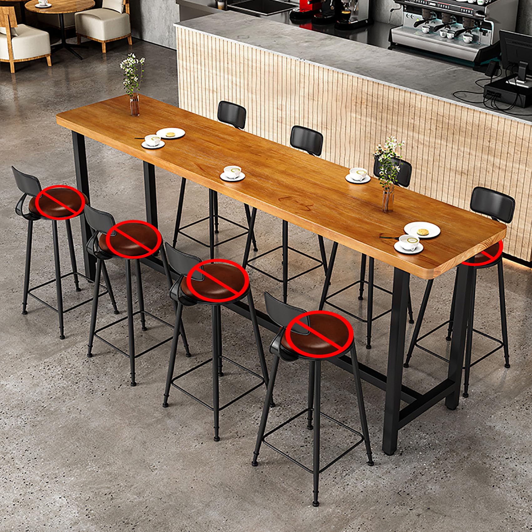 ハイテーブル カウンターテーブル バーカウンター 高さ105CM ウォールバーテーブル スリム バーカウンター ダイニングテーブル カウンターテーブル セット ...