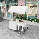 北欧風アイアン花車、屋台車、ショッピングモールのプロモーション用、引き出し付きキャビネット、移動式販売車、アウトドア展示販売車