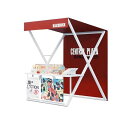 屋台ブース 屋台セット 仮設 店頭販売 フリーマーケット 移動販売 実演販売 販促 露店 屋台 テイクアウト 出店 祭り 受付 イベント ブース マルシェ ラッ