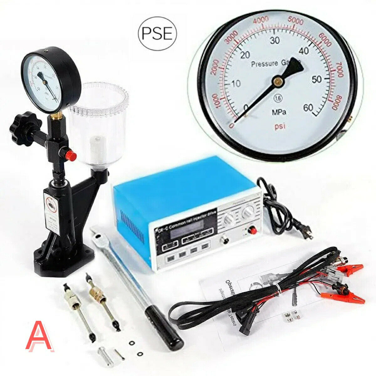 ディーゼルインジェクターテスター圧縮キット、コモンレールインジェクターテスター、多機能検出器ディーゼル電磁インジェクターテスター