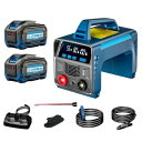 アーク溶接 110V 160A 溶接機 小型 LCDディスプレイインバータ デジタル ディスプレイ LCD ホット スタート溶接機、 | 電極ホルダー | 作業クランプ | 入力電源アダプタ ケーブル | ブラシ 110V 家庭用