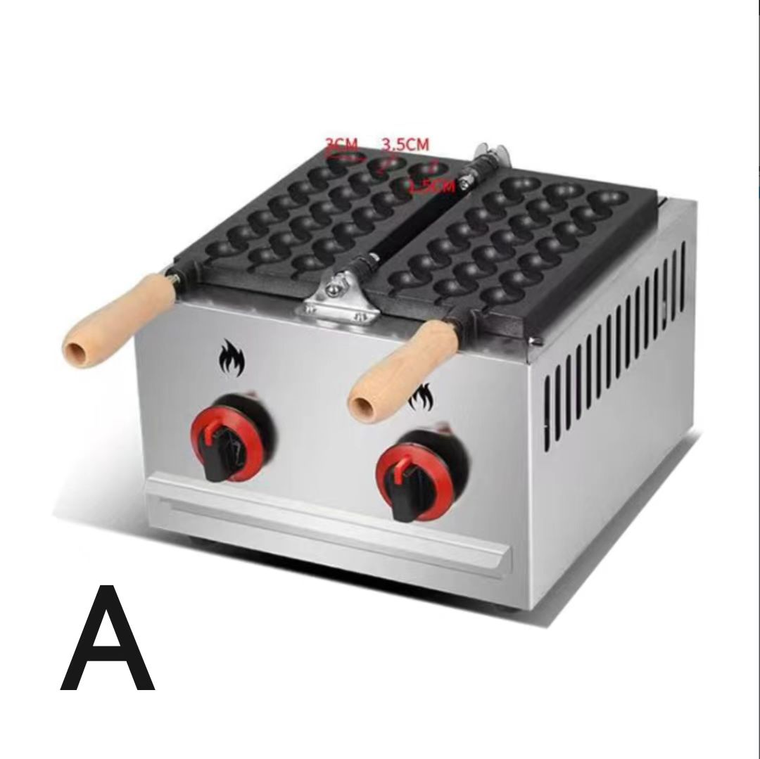 バブル串ワッフルボールマシン、サーモスタット制御機能付き、5分以内にワッフル、家庭用キッチンスナ..