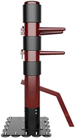 木人 ポータブルウィングチュンプラクティショナー 木人 木人椿 詠春拳 アイアン吸盤、保護具、パティ..