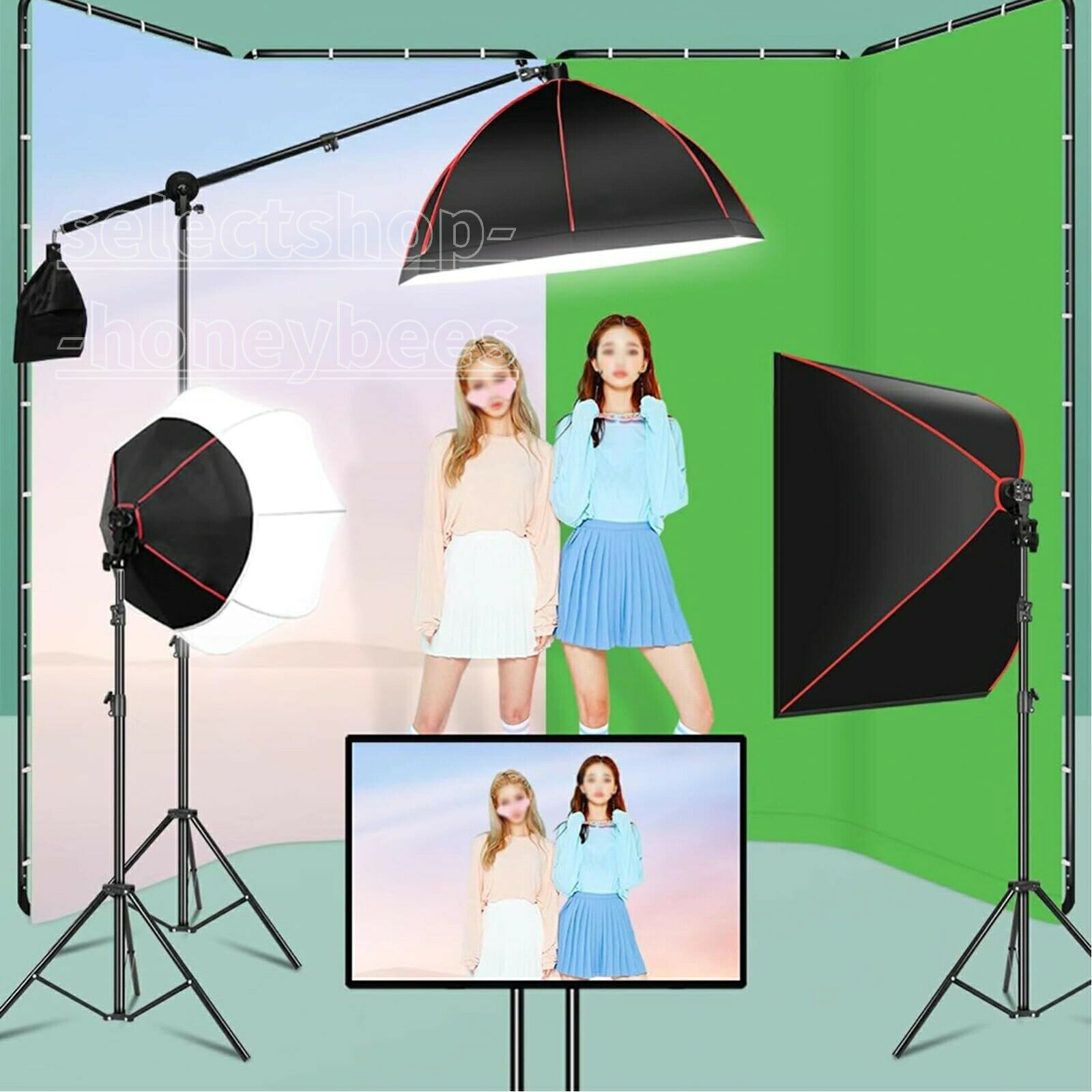 写真撮影用背景幕 布製写真撮影用背景幕 7.8フィート x 13.1フィート ポータブル大...