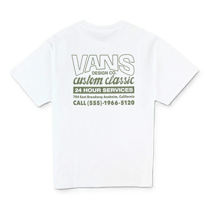 VANS バンズ ヴァンズ トップス Tシャツ カットソー CUSTOM LOGO SS TEE　VN000NNJ...
