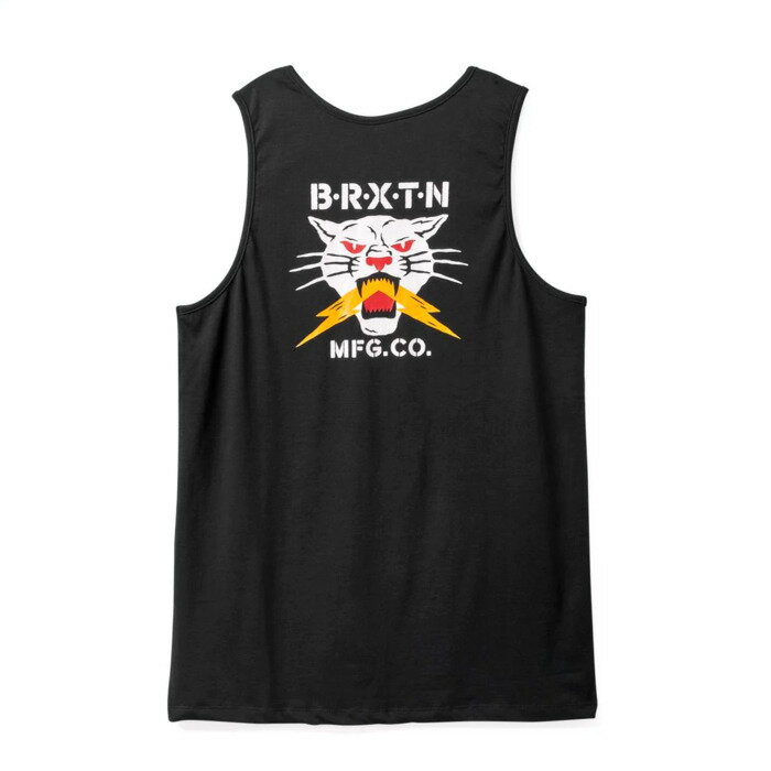 BRIXTON ブリクストン トップス タンクトップ カットソー SPARKS TANK TOP ブラック/M-XL