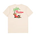 BRIXTON ブリクストン トップス Tシャツ カットソー LEISURE SHORT SLEEVE TAILORED TEE ベージュ ナチュラル/M-XL