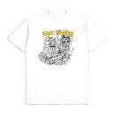 BRIXTON ブリクストン トップス Tシャツ カットソー BASS BRAINS MONSTER SS STANDARD TEE ホワイト/S-XL