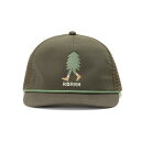 ROARK REVIVAL ロアーク リバイバル 帽子 キャップ ”PINE” TRUCKER 5PANEL CAP - MID HEIGHT ブラック