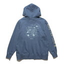 ROARK REVIVAL A[N oCo gbvX p[J[ hLOAD TRIP CLUBh P/O HOODED SWEAT t[fB[ u[/M-XL