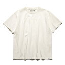 ROARK REVIVAL ロアーク リバイバル トップス Tシャツ カットソー ”MEDIEVAL LOGO” FINE TECH DRY TEE 半袖Tシャツ ホワイト/S-XL