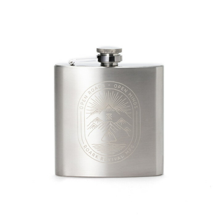 ROARK REVIVAL ロアーク リバイバル 雑貨 インテリア ”OPEN ROAD” TRIP LONGER FLASK ステンレス