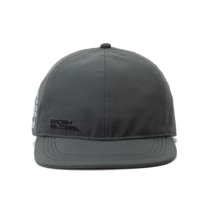 ROARK REVIVAL ロアーク リバイバル 帽子 キャップ DOT AIR CRUSHABLE 6PANLE CAP -MID HEIGHT チャコールグレー