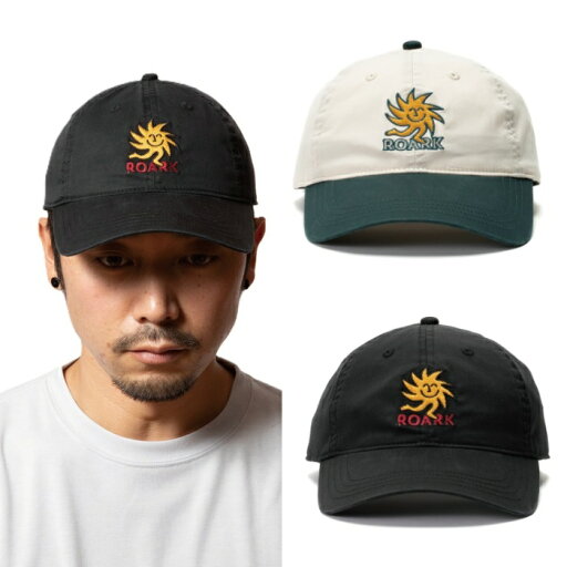 ROARK REVIVAL ロアーク ロアークリバイバル 帽子 キャップ ”FOREVER ROAMING” 6PANEL CAP - LOW 品番:RHJ1100 ストラップバックキャップ 6パネルキャップ ROARK REVIVAL ロアーク ロアークリバイバル 帽子 キャップ ”FOREVER ROAMING” 6PANEL CAP - LOW 品番:RHJ1100 ストラップバックキャップ 6パネルキャップ