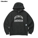 Liberaiders xC_[X gbvX t[h p[J[ HEAVY WEIGHT COLLEGE PRINT HOODIE vI[o[p[J ubN/S-XL