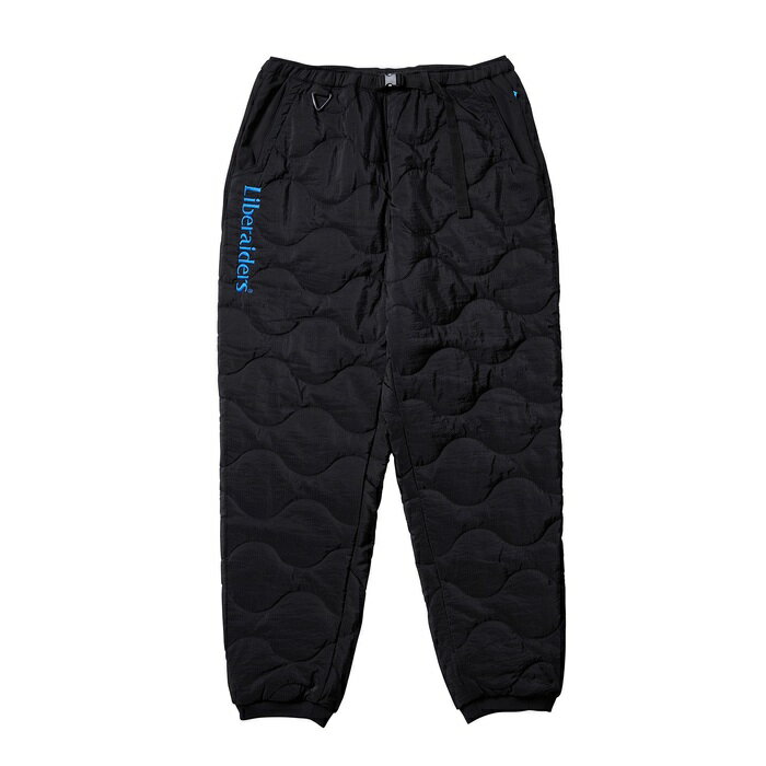 Liberaiders リベレイダース パンツ ボトムス QUILTED RIPSTOP NYLON PANTS ナイロンパンツ ブラック/S-L