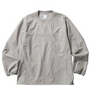 Liberaiders リベレイダース トップス カットソー 4WAY STRETCH PULLOVER ベージュ グレー/S-XL