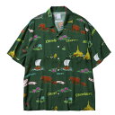 Liberaiders xC_[X gbvX Vc RAYON ALOHA SHIRT Vc O[/S-XL