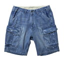 Liberaiders リベレイダース ボトムス パンツ DENIM 6POCKET SHORTS 品番:71803 ショートパンツ ハーフパンツ デニムショーツ カーゴショーツ