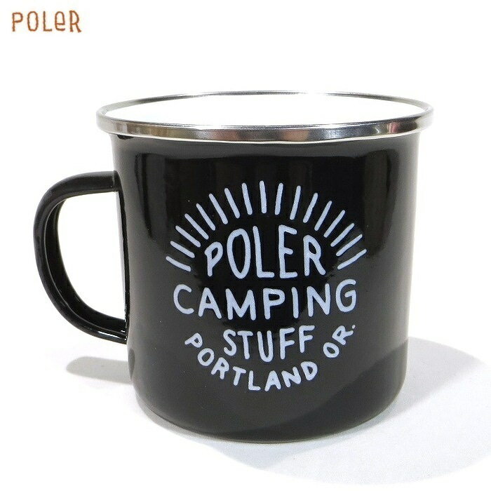 POLeR ポーラー POLER アウトドアグッズ POLER CAMP MUG マグカップ ブラック