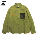 カラー OLIVE サイズ M　　L 素材 綿100% 別布：ポリエステル100% 　 サイズ 着丈 身幅 裄丈 M 前：75cm後：76cm 65cm 91cm L 前：77cm後：78cm 68cm 93cm ※商品を平置きにした状態で採寸しています。商品によっては個体差、誤差が生じる場合もございますので、予めご了承下さい。採寸箇所は『サイズ表示について』をご覧ください。 ●サイズ表示について 【商品説明】 耐久性のあるリップストップ生地を使用したシャツジャケット。シルエットはゆったりとしたリラックスフィット。裾周りに施された大容量のポケットが特徴的な一着です。右胸にブランドネームを刺繍。左胸にメッシュ素材のポケットが付きます。POLeR　　　　　CT RIP MULTI POCKET L/S RELAX FIT SHIRT JKT　　　　　商品番号：210803106 耐久性のあるリップストップ生地を使用したシャツジャケット。 シルエットはゆったりとしたリラックスフィット。 襟はベーシックなレギュラーカラー。 右胸にブランドネームを刺繍。 左胸にメッシュ素材のポケットが付きます。サイドにピスネームを配備。 裾周りに大容量のポケットが施されています。 ※商品画像の色合いは撮影時の環境や表示画面の設定によって実物と多少異なる場合がございますので、予めご了承ください。