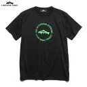 LIGHTNING TROUT ライトニングトラウト トップス Tシャツ カットソー S/S DRY TEE ”GO MOUNTAIN STREAM” ブラック/M-XXL