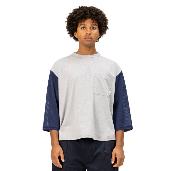 トンボ 半袖シャツ クレープ防縮ニットマスタード Mサイズ CR811-35-M 1着