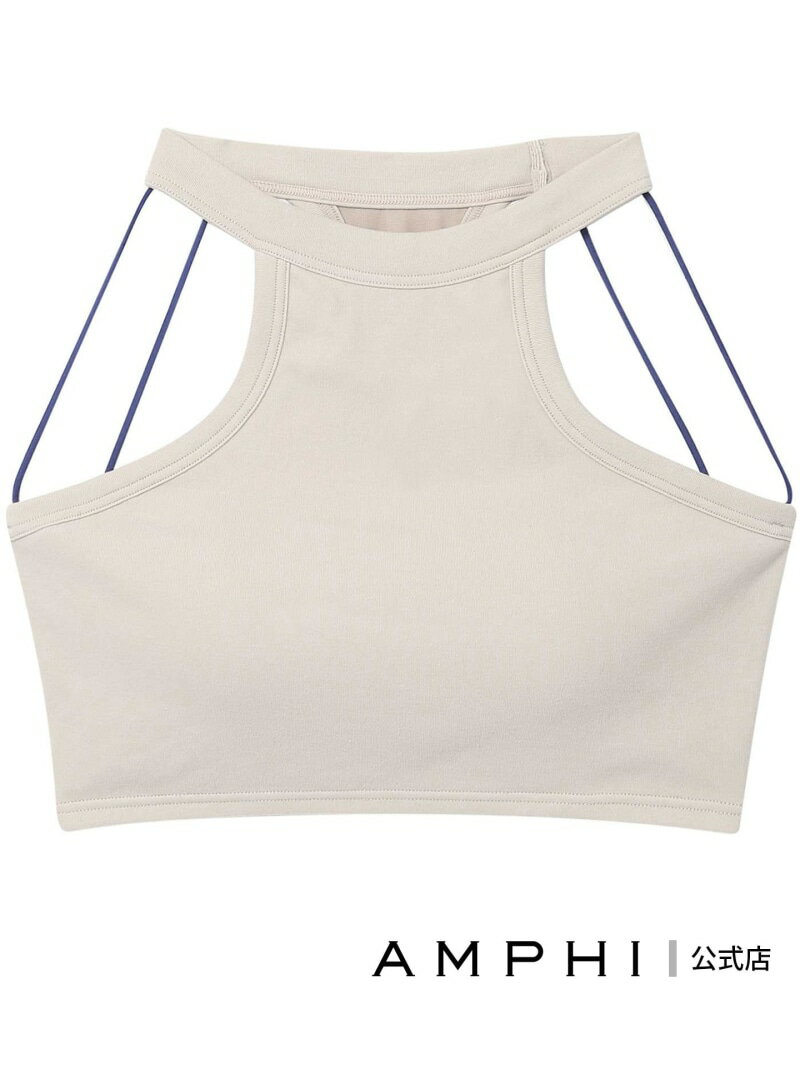 AMPHI 【AKTE*AMPHI】 カップ付きインナー 【ブラトップ】 AMPHI アンフィ インナー・ルームウェア その他のインナー・ルームウェア ブルー【送料無料】[Rakuten Fashion]のサムネイル