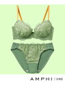 まる胸メイク 推し活・推し事応援 Aカップ~【ブラ&ショーツセット】 AMPHI アンフィ インナー・ルームウェア ブラ&ショーツセット[Rakuten Fas...