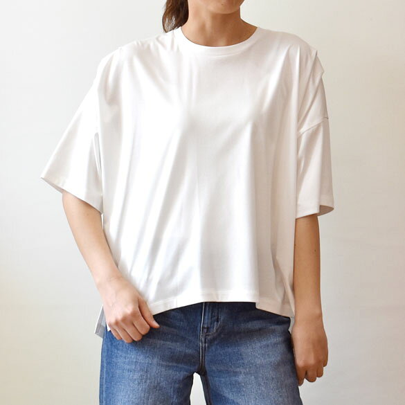 Maglia Plus（マリアプラス）コットン タックデザインカットソー(mp018)(161155)