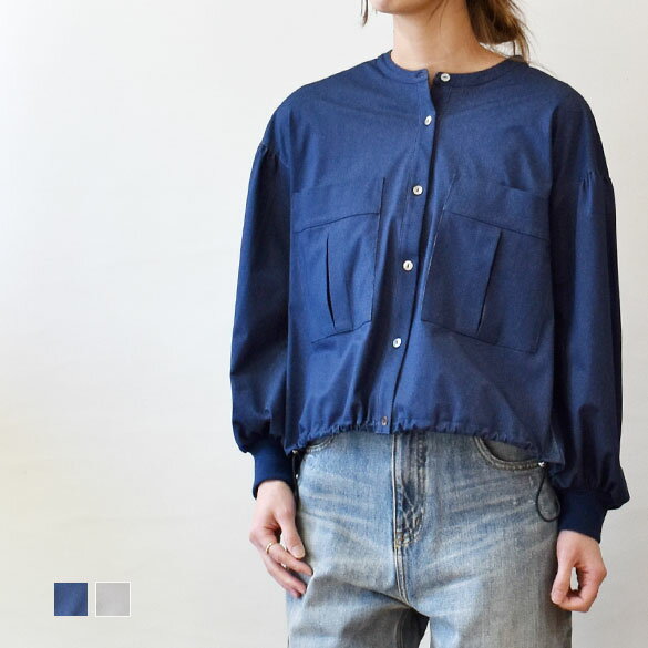 Long-Sleeved - ププラ（PUPULA）CO MIX TORICOT シャツジャケット(pp002)(161005)