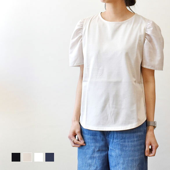 （PUPULA）お袖シフォン パフスリーブカットソー(pp039)(161214)