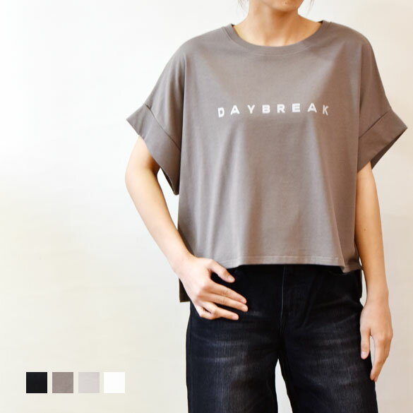 TOLNERA by PRIORITY（トルネラ）ロゴ 前後差 半袖Tシャツ(pt018)(T62021TO)
