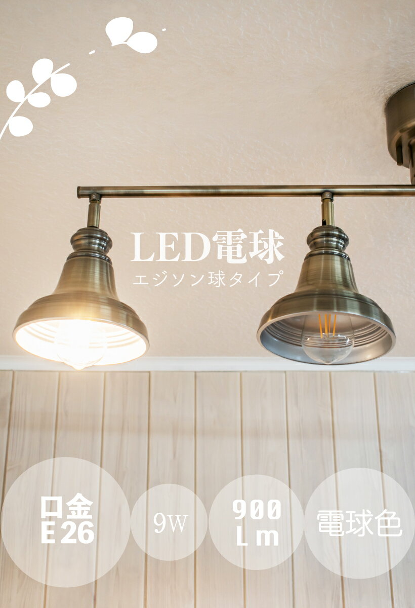 【5個セット】LED電球 エジソン球 クリア E26 LED 電球 エジソン エコ 長寿命 フィラメント 低発熱 省エネ 替え電球 節電 インテリア 口金E26 レトロ ヴィンテージ おしゃれ 照明 照明器具 ライト