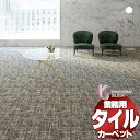 川島織物セルコン 業務用 タイルカーペット ピクタ クロスポイント II AB680 全厚9.5mm 寸法50×50cm 16枚入り/ケース