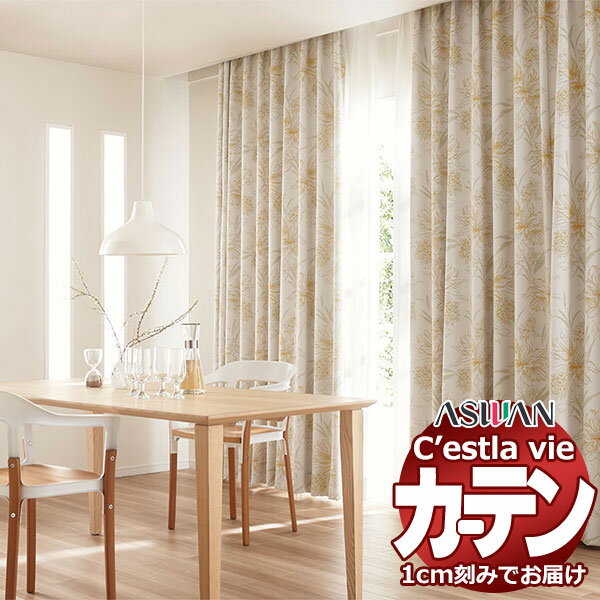 【最大10000円クーポン＋ポイント】【生地のみの購入！ ※1m以上10cm単位で購入可能】オーダー カーテン アスワン セラヴィ C'estlavie C2162～2164