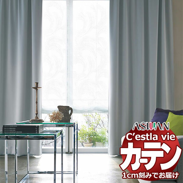 【最大10000円クーポン＋ポイント】【生地のみの購入！ ※1m以上10cm単位で購入可能】オーダー カーテン アスワン セラヴィ C'estlavie C2176～2178