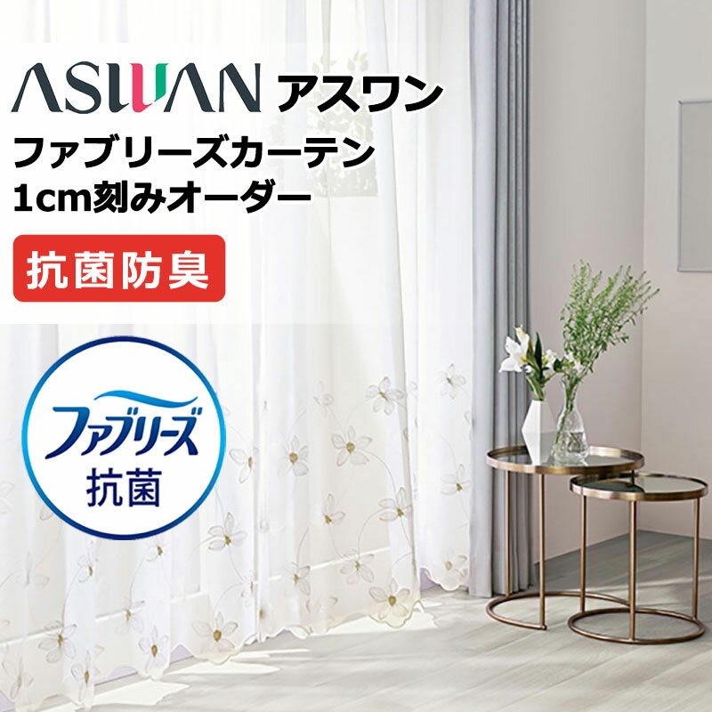 カーテン シェード アスワン ファブリーズカーテン FB062 ピオニール シアー