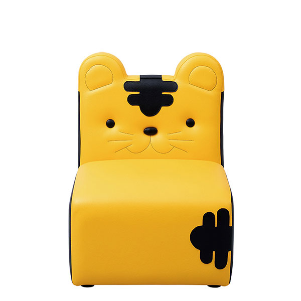 omoio 驚きの高品質!耐久性ばっちりのかわいい子供用シリーズ キッズソファー1P トラ/KS-1P-TG